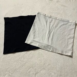 Black and White Maternity Belly Bands